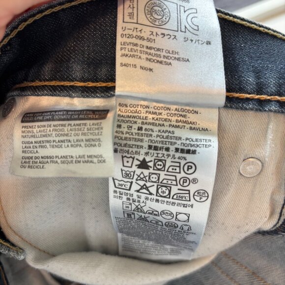 Levi’s 513 Slim Straight Jeans Men’s 32x32 Medium Wash - Picture 7 of 14